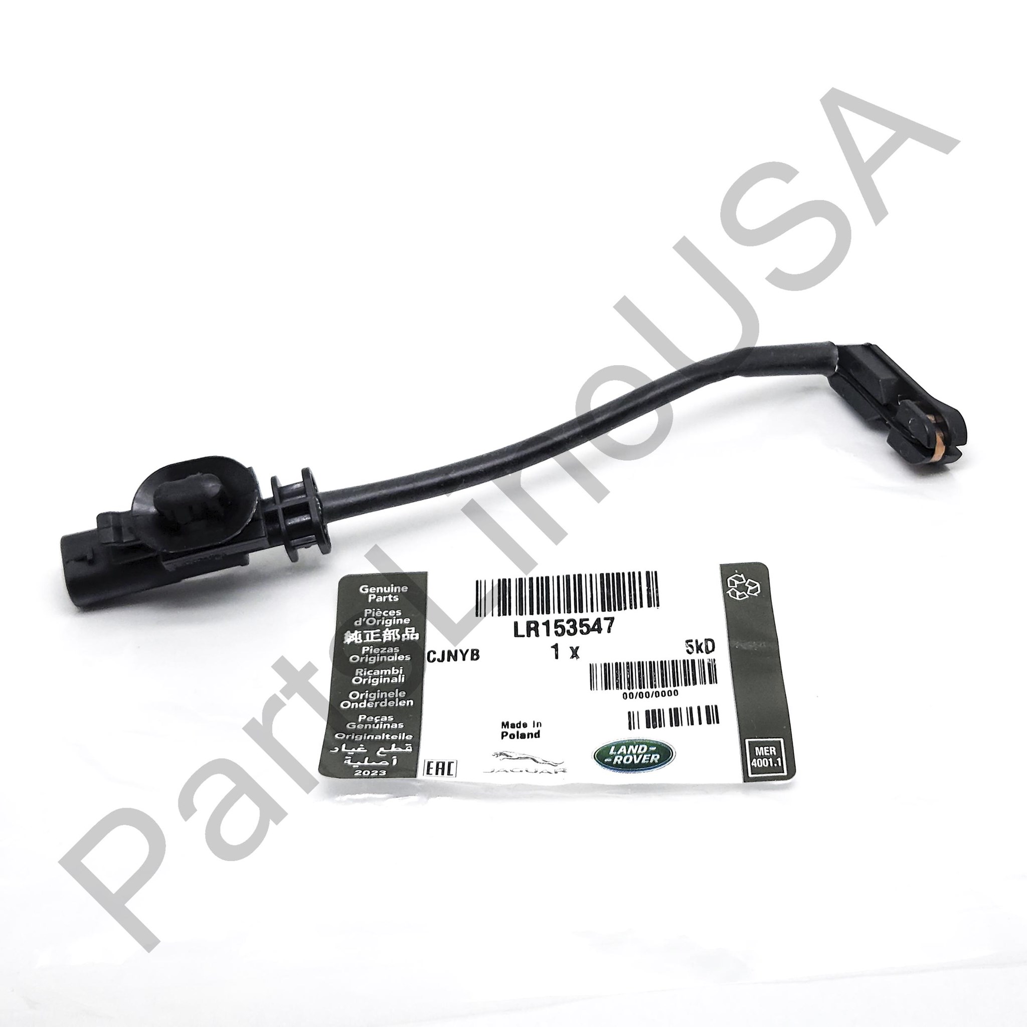 Picture of Genuine Land Rover Wear Indicator Wire Brake Pad Disc Sensor LR153547